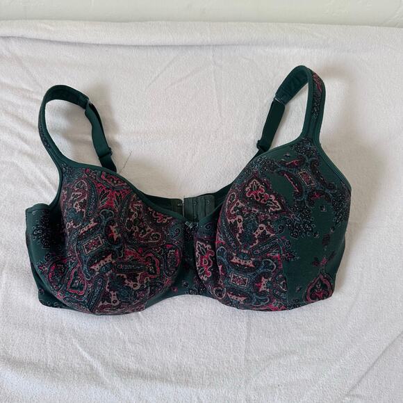 Cacique Other - Lane Bryant Cacique Bra Lightly Lined Balconette Underwire Plus Size 38F Floral
